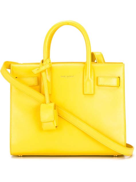 sac ysl jaune|ysl sac de jour handbags.